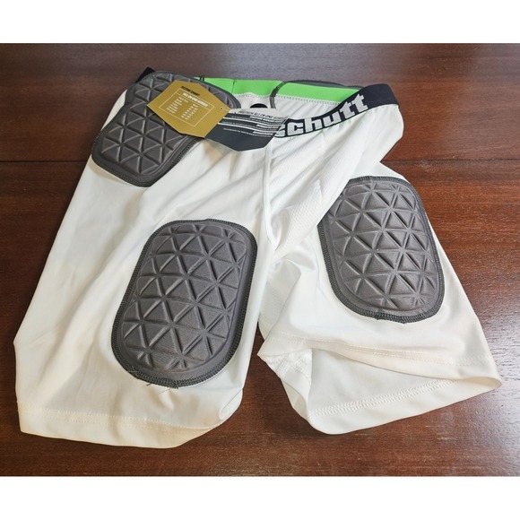 Schutt 8457430201 Adult Large WH/GY Protech Tri All-N-One Football Girdle New - Picture 2 of 9